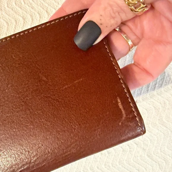 Brahmin Chestnut Leather Clutch - Picture 11 of 12